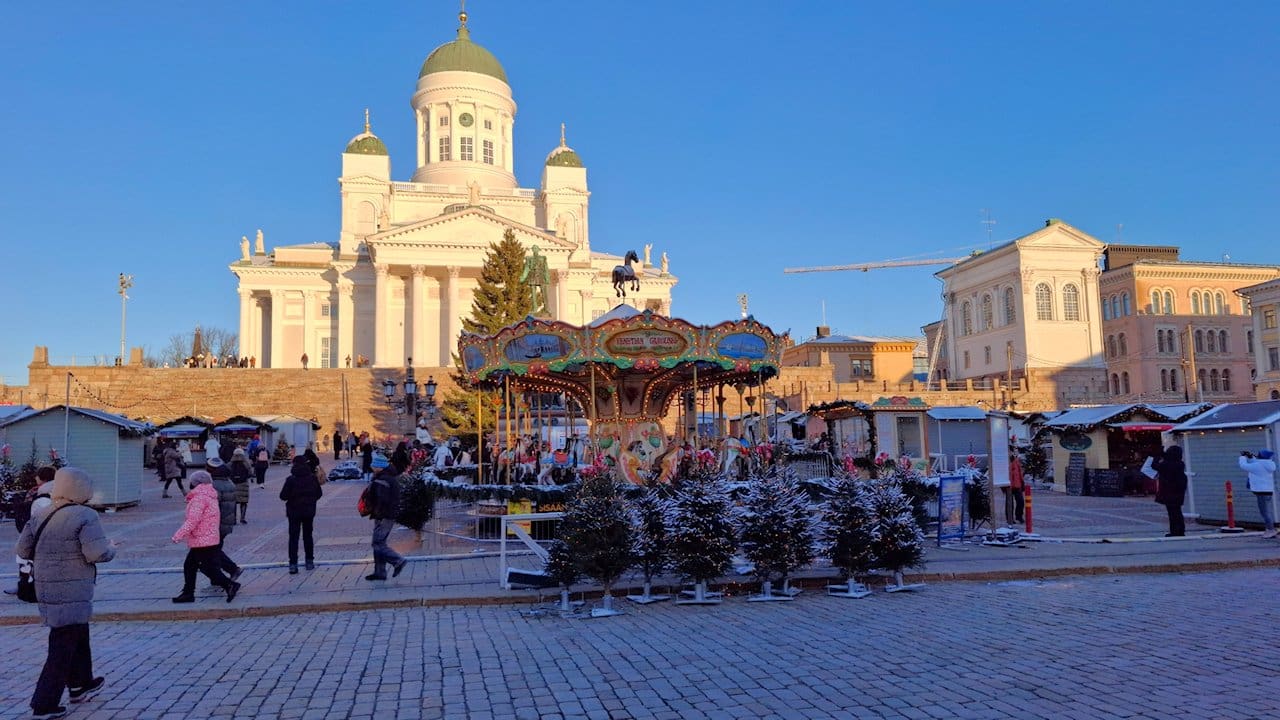 Joulutunnelmaa Tuomaan Markkinoilla